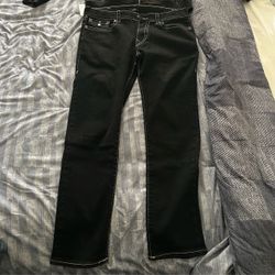 True Religion Rocco Denim BLK