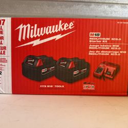 Milwaukee M18 Battery And Charger Kit