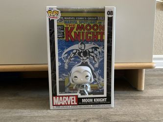 Funko Pop! Comic Cover: Marvel - Moon Knight Bobblehead Figure