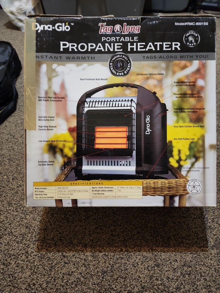 Dyna Glo Propane Heater for Sale in Chicago, Illinois - OfferUp