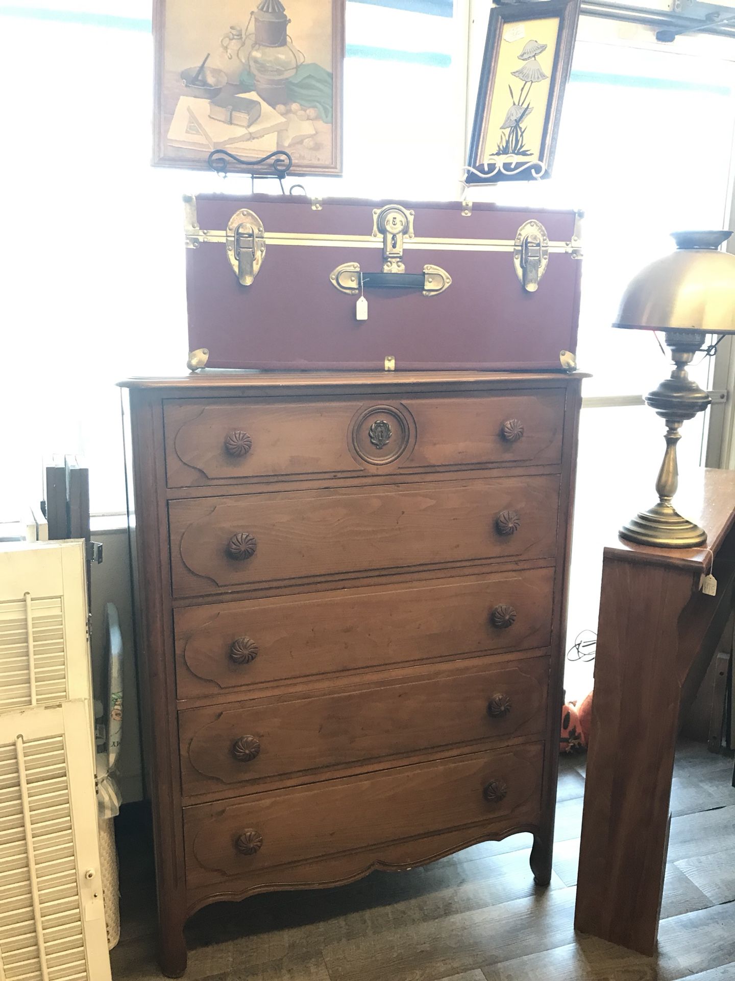 Dresser Solid Wood Lammerts 5 Drawers