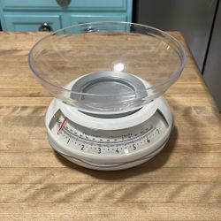 Great Mechanical Kitchen Scale With Bowl
