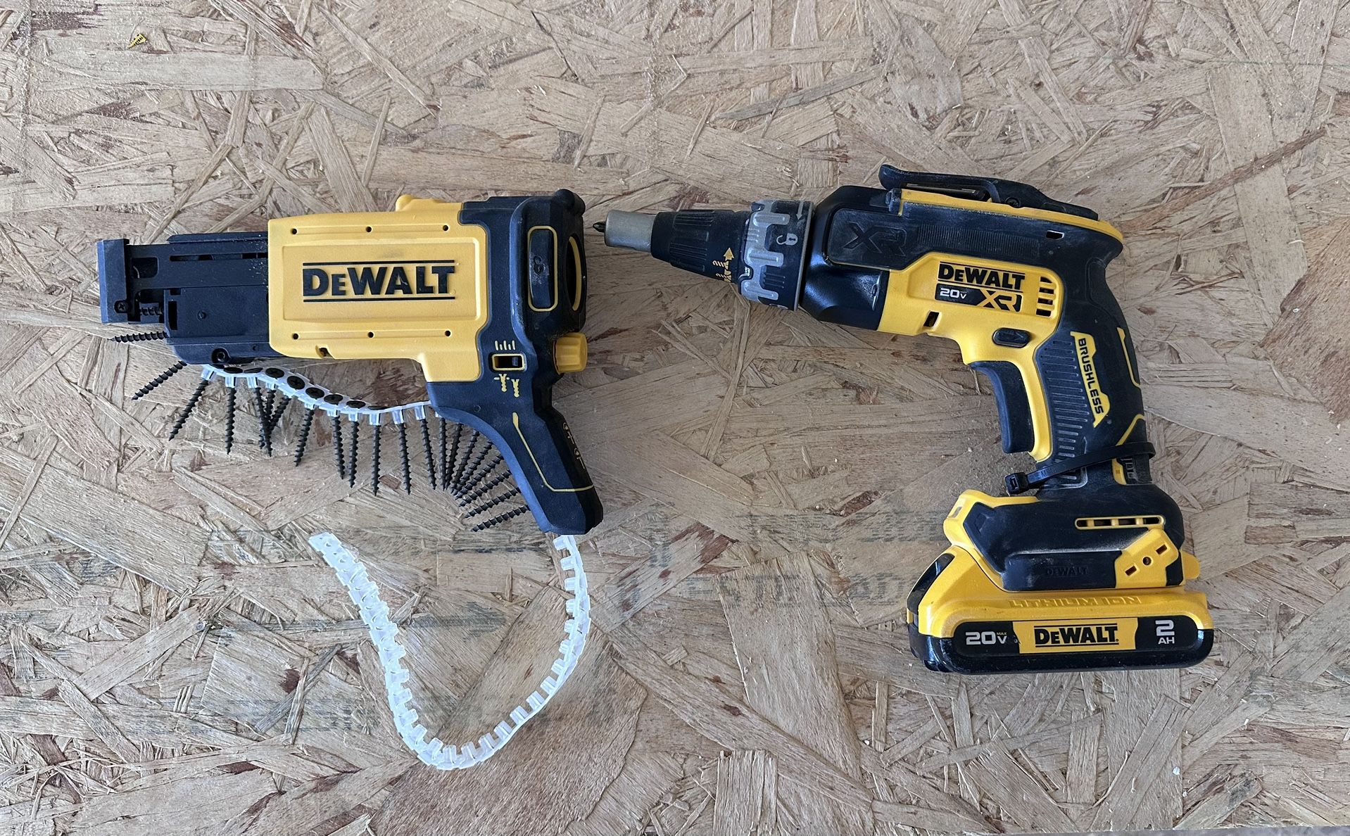 Dewalt Drywall Gun W/ Collated Attachment