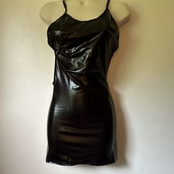 Elegant Black Sleeveless Dress
