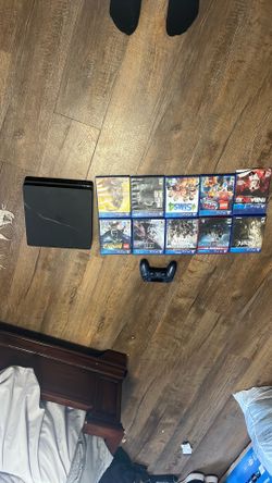 PS4 bundle with all games with controller with wire