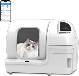 UPFAS Self-Cleaning Cat Litter Box - 100L Smart E67