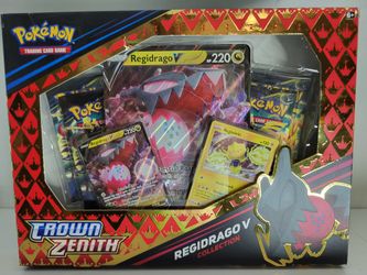Pokemon TCG, Regidrago v Collection, Sword & Shield, Crown Zenith, New/ Factory Sealed