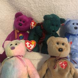 TY 1999 Beanie Babies with Tags 1-10