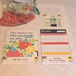 Smaller Binder Accessories Pencil Erasers Bundle