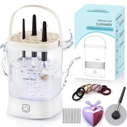 Portable Electric Makeup Brush Cleaner 