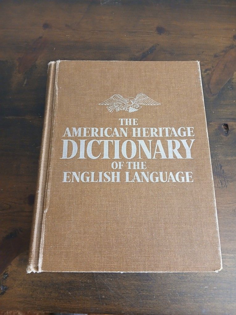 The American Heritage Dictionary of the English Language (1969 Edition)