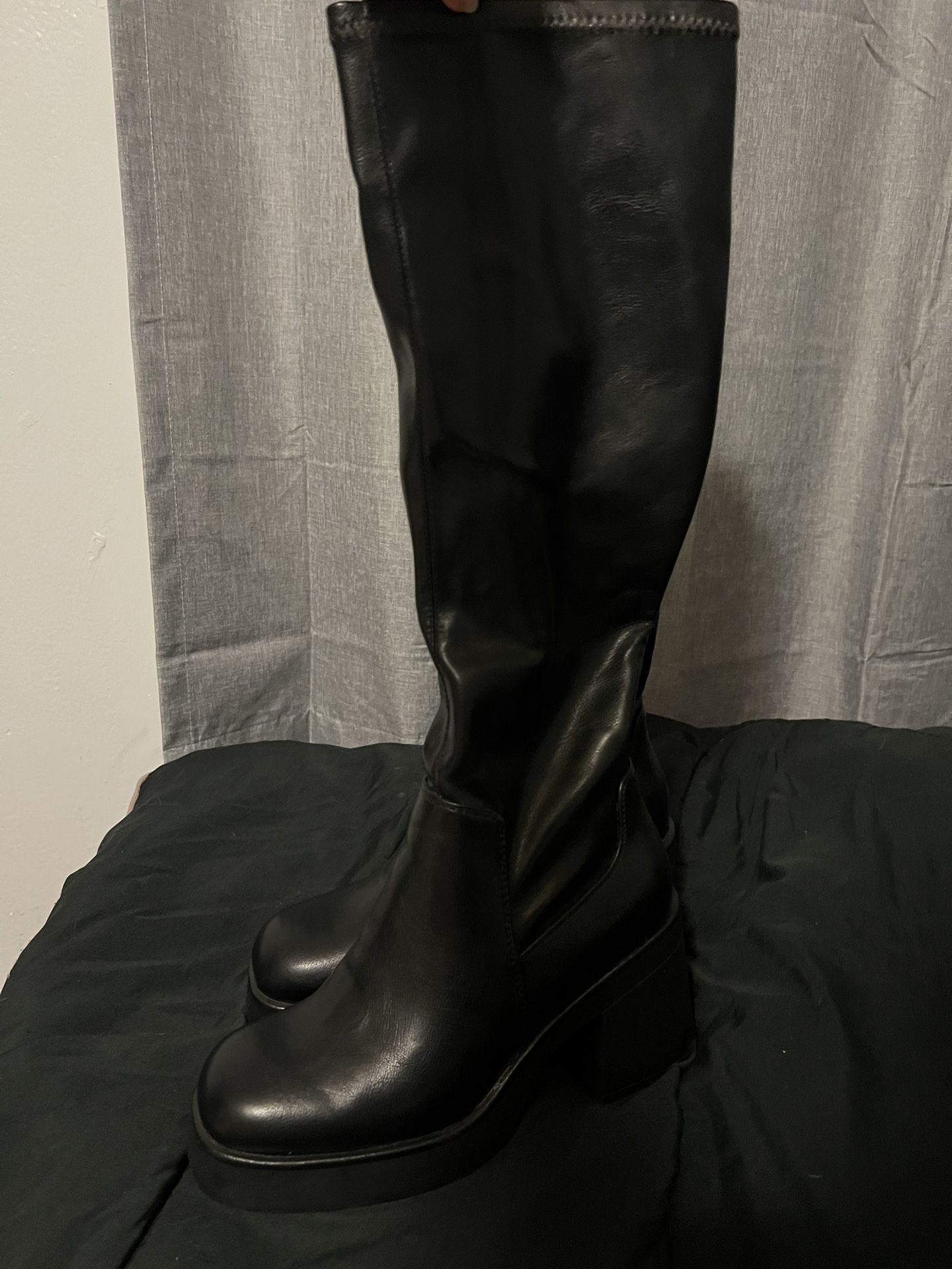 High Knee Heel Boots 