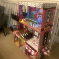 Wooden Doll House 