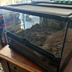 18x18x12 Exo Terra With Substrate 