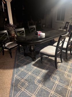 Real Wood Dining Table