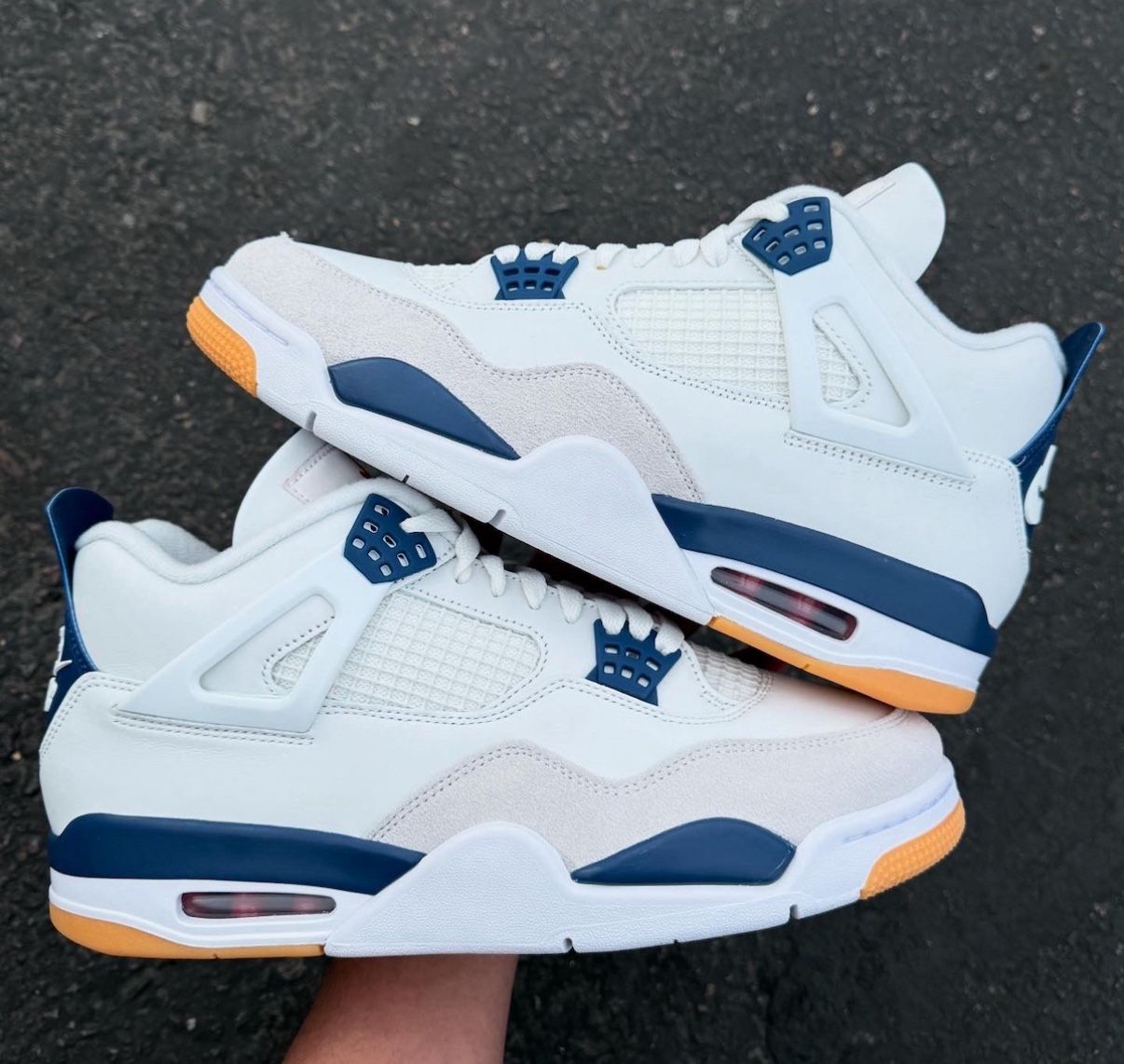 Nike SB Navy Jordan 4 size 9.5 & 12