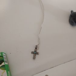 22 Inch Cross Necklace 