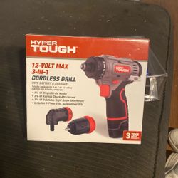 Hyper Tough Cordless Drill
