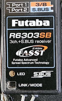 Futaba T14SG and R6303SB receiver $200