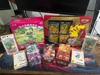 Sealed Pokémon - S-Chinese TCG booster boxs and bundles