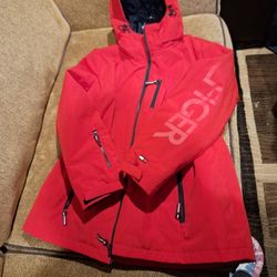 Hilfiger 2 In One Weatherproof Ski Jacket  Womens L 
