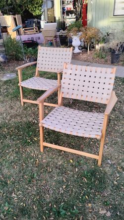 2 Four Hands Jevon Outdoor Chairs | $1,498 Retail