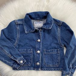Old Navy Toddler Girl Denim Jacket 5T