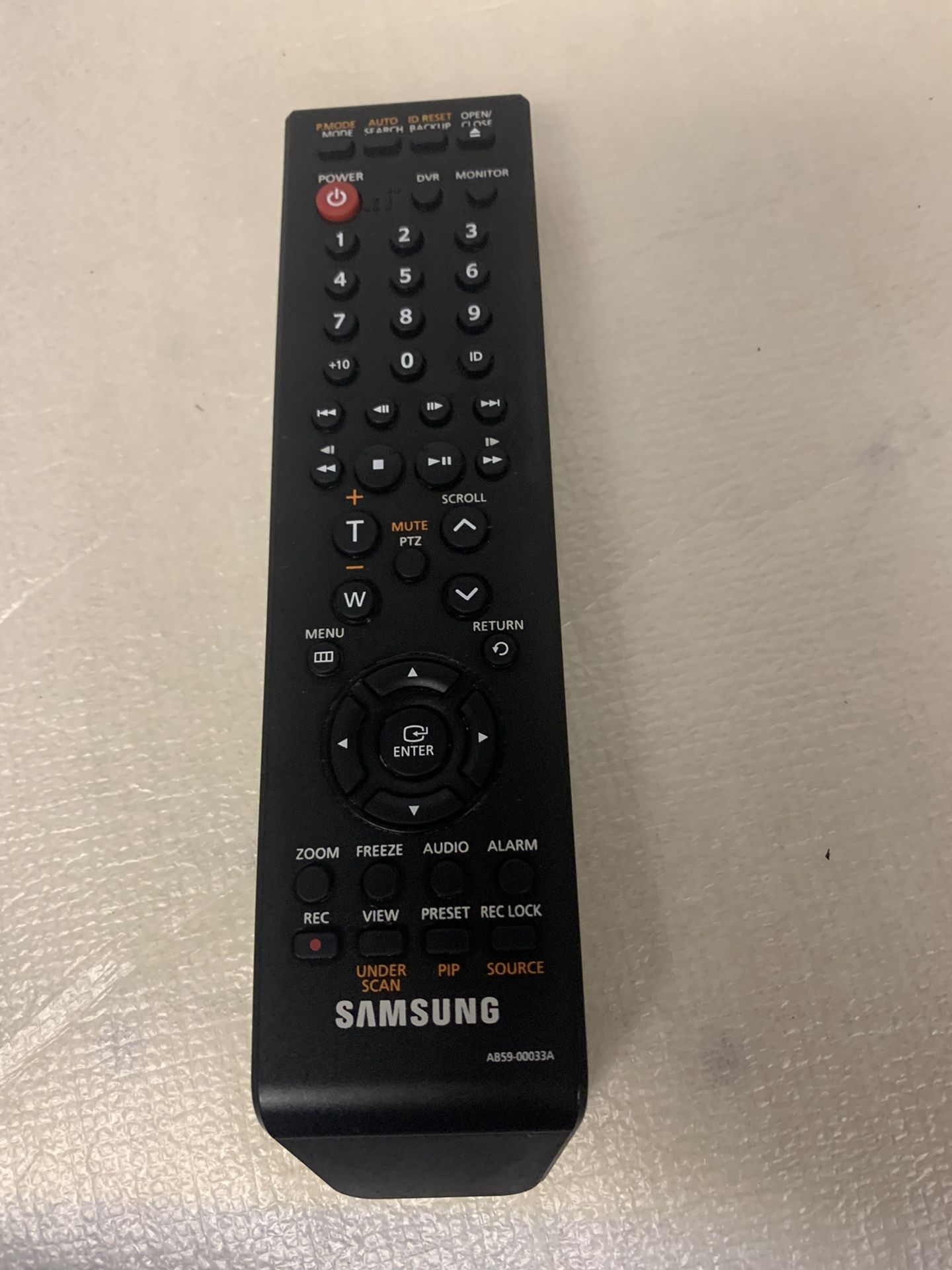Samsung Remote 00054B DVDHD860 DVDHD870 DVDHD870C