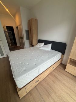 Bedframe and mattress for sale for $300