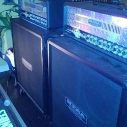 Mesa Boogie Triple & Dual Rec Tube Head and 2 OS Rec 4x12 cabs