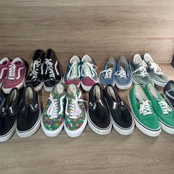 11 Pairs Of Vans