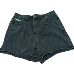 Empyre Denim Black Shorts Size Large Women 90s Y2K Mom