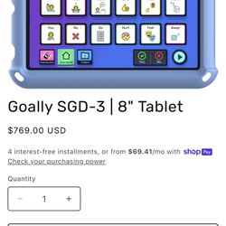 Goaly Tablet 