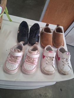 Used / dirty baby shoes