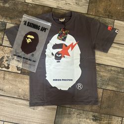 Medium Heron Preston X Bape Tee