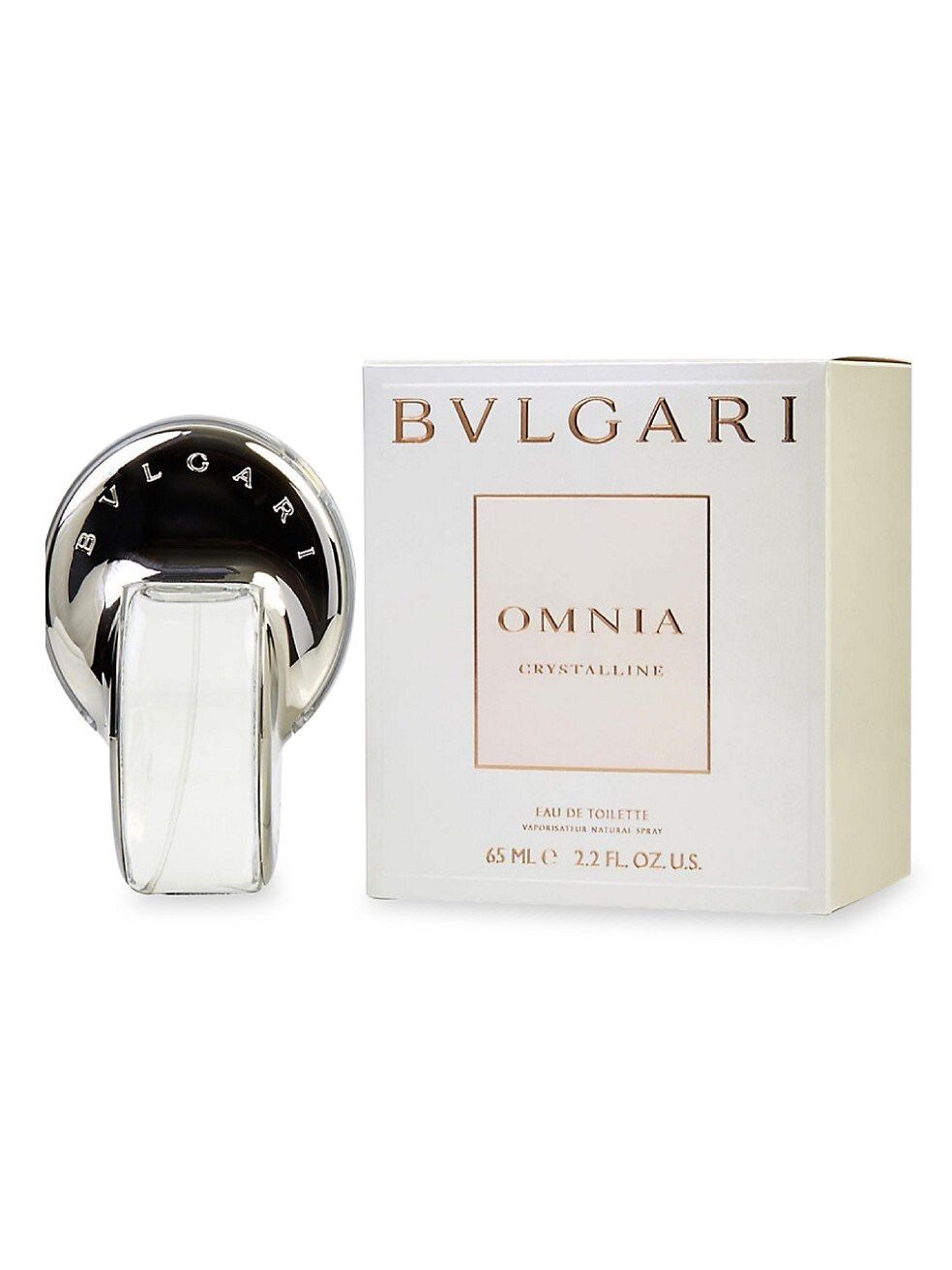 Bvlgari Omnia Crystalline Eau De Toilette Spray for Woman 2.2 oz