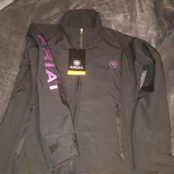 Women Jacket , New ,  Purple Letters Size M Only M Available This Color Of Letters $65 Seagoville Tx
