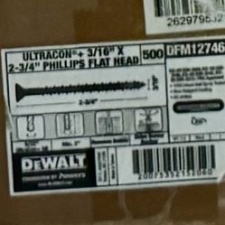 Tapcons 3/16” X 2-3/4” - Boxes Of 100 Or 500