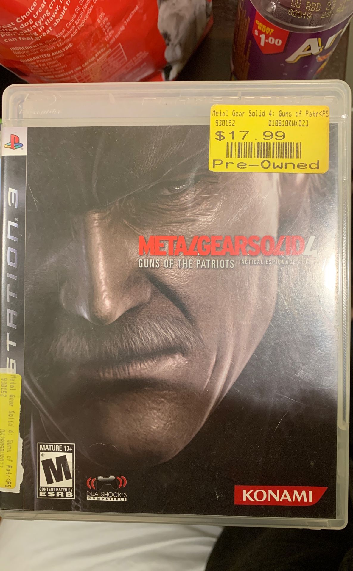 Metal Gear Solid 4: Guns of the Patriots (PS4)