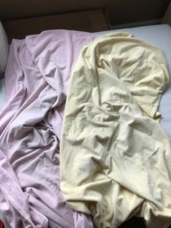 Pottery Barn Kids crib sheets