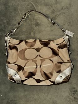 Vintage Coach Carly Hobo Shoulder Bag 
