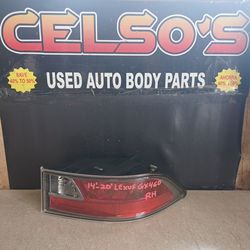 14 20 Lexus GX460 RH Rear Bumper Signal Light OEM.