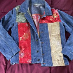 Japanese inspire jean jacket
