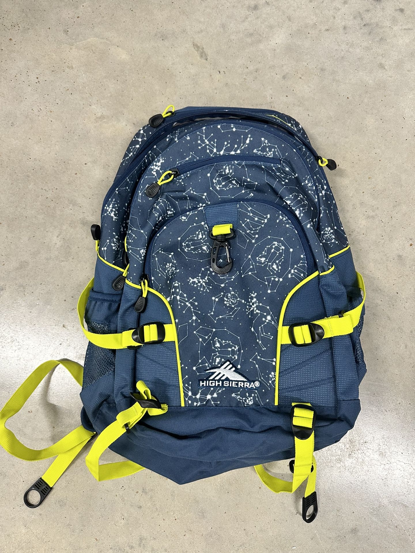 Celestial High Sierra backpack with suspension strap system Never Used