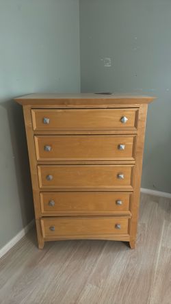 Five drawer dresser