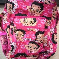 Betty Boop Back Pack 