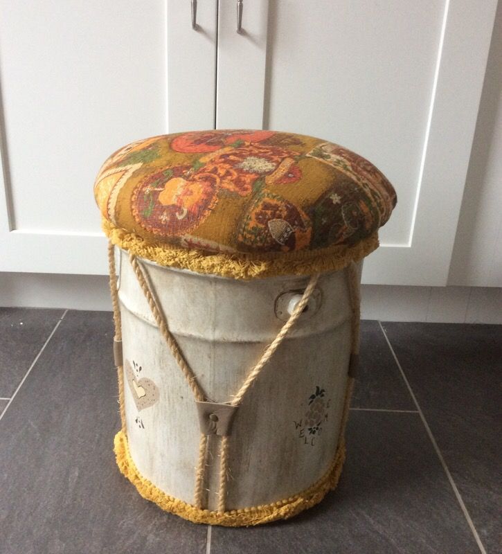 Decorative Ottoman (hand made)