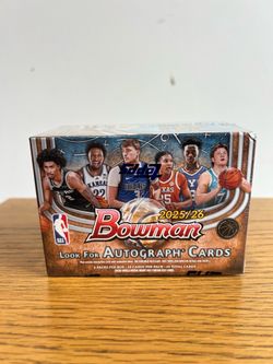 2025-26 BOWMAN Basketball BLASTER BOX (60 Cards)