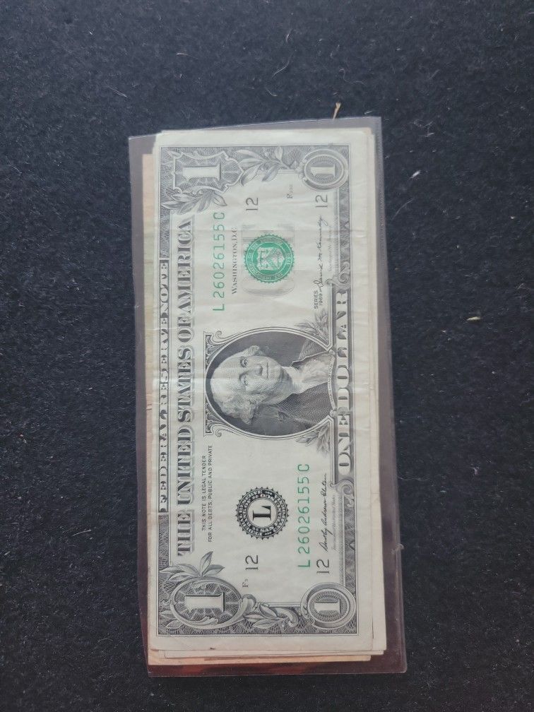 1969 One Dollar San Francisco Hose Good Condicion