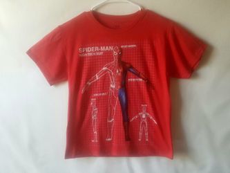 Spider-Man boys red short sleeve t-shirt